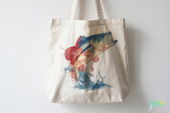 Bass Fish 4th Of July Sublimation Clipart Product Image 4