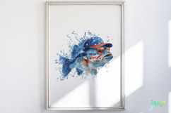 Bass Fish 4th Of July Sublimation Bundle Product Image 2