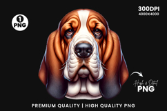 basset hound clipart, basset hound png, dog clipart, dog png, sublimation design, sad dog art, pet clipart, animal png, dog lover gift, printable clipart