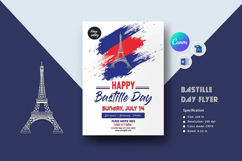 Bastille Day Invitation Flyer Template