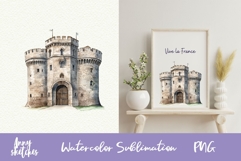 Bastille Fortress Clipart PNG French History Art Product Image 1
