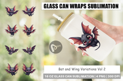 Glass Can Bat and Wing Variations Product Image 1