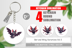 Keychain Bat and Wing Variations Product Image 1