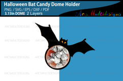 Halloween spooky Bat Candy Dome Holder Product Image 2