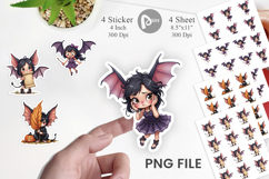 Bat Fairy Mishaps Sticker Product Image 1