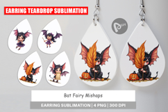 Earring Bat Fairy Mishaps Product Image 1