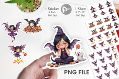 Bat Fairy Mishaps Sticker Product Image 1