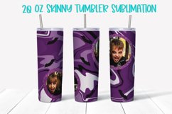 20 oz Skinny Tumbler Halloween Sublimation PNG Product Image 1
