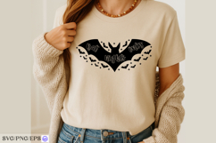Bat Nights Only Halloween SVG PNG Design Product Image 3