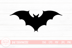 Bat Silhouette SVG Cut File Product Image 1