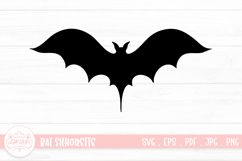 Bat Silhouette SVG Cut File Product Image 1