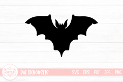 Bat Silhouette SVG Cut File Product Image 1