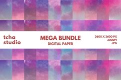 Watercolor Abstract Digital Paper Bundle - 490 Background Product Image 4
