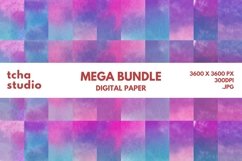 Watercolor Abstract Digital Paper Bundle - 490 Background Product Image 1