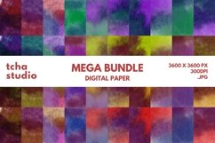 Watercolor Abstract Digital Paper Bundle - 490 Background Product Image 2