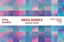 Watercolor Abstract Digital Paper Bundle - 490 Background Product Image 8
