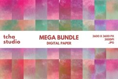 Watercolor Abstract Digital Paper Bundle - 490 Background Product Image 9