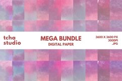Watercolor Abstract Digital Paper Bundle - 490 Background Product Image 12
