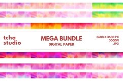 Watercolor Abstract Digital Paper Bundle - 490 Background Product Image 1
