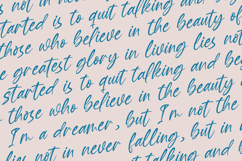 Baterty Spotteam Elegant Brush Font Type Product Image 17