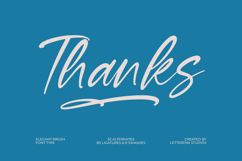 Baterty Spotteam Elegant Brush Font Type Product Image 20