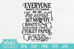 Bathroom Sign SVG Cut File