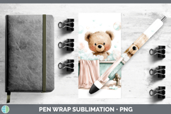 GorgeousBathtub Pen Wrap design.