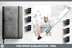 GorgeousBathtub Pen Wrap design.