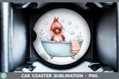 GorgeousBathtub Car Coaster design.