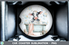 GorgeousBathtub Car Coaster design.
