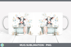 GorgeousBathtub Mug Wrap design.