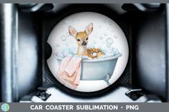 GorgeousBathtub Car Coaster design.