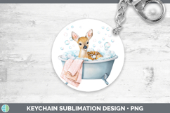 GorgeousBathtub Keychain design.