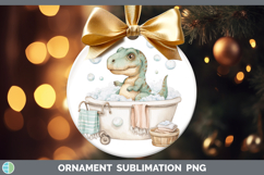 GorgeousBathtub Ornament design.