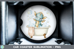 GorgeousBathtub Car Coaster design.