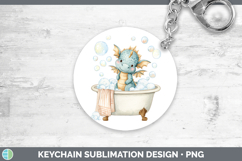 GorgeousBathtub Keychain design.
