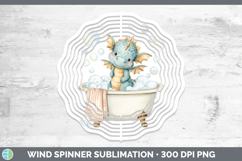 GorgeousBathtub Wind Spinner design.