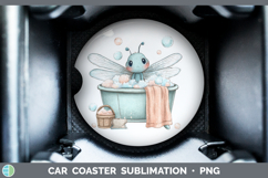 GorgeousBathtub Car Coaster design.