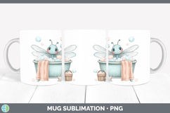 GorgeousBathtub Mug Wrap design.