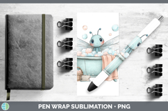 GorgeousBathtub Pen Wrap design.