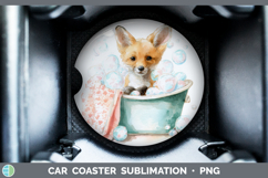 GorgeousBathtub Car Coaster design.