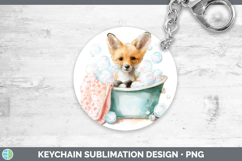 GorgeousBathtub Keychain design.