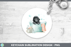 GorgeousBathtub Keychain design.