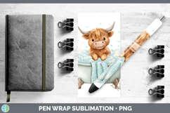 GorgeousBathtub Pen Wrap design.