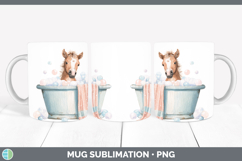 GorgeousBathtub Mug Wrap design.