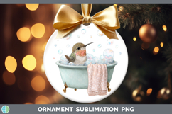 GorgeousBathtub Ornament design.