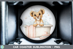 GorgeousBathtub Car Coaster design.