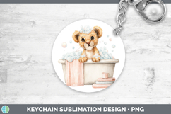 GorgeousBathtub Keychain design.