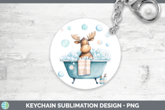GorgeousBathtub Keychain design.