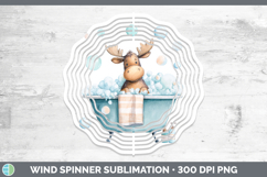 GorgeousBathtub Wind Spinner design.